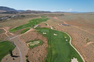Copper Rock 1st Green Aerial